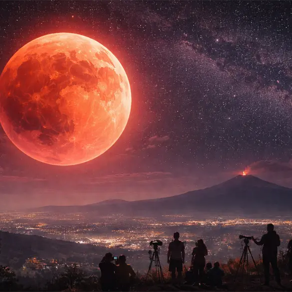 ¡Prepárate! Así podrás ver la Luna de Sangre en marzo 2026 ¡Prepárate! Así podrás ver la Luna de Sangre en marzo 2026