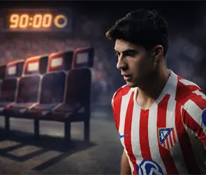 Preocupa en M&eacute;xico la falta de minutos de Obed Vargas con el Atleti