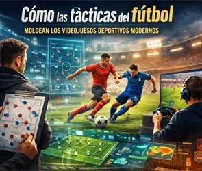 &iquest;C&oacute;mo las t&aacute;cticas del f&uacute;tbol moldean los videojuegos deportivos modernos?