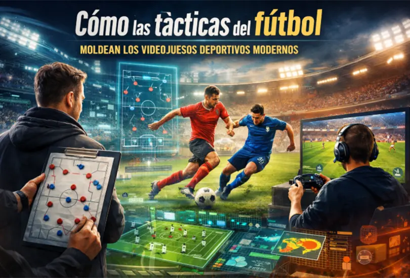 &iquest;C&oacute;mo las t&aacute;cticas del f&uacute;tbol moldean los videojuegos deportivos modernos?