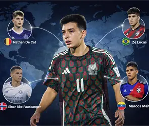 Gilberto Mora, el tercer futbolista de 17 a&ntilde;os con m&aacute;s minutos de juego