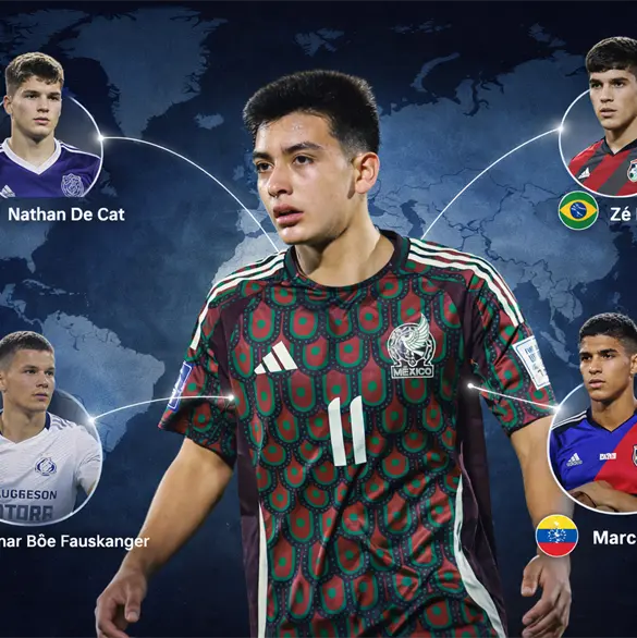 Gilberto Mora, el tercer futbolista de 17 a&ntilde;os con m&aacute;s minutos de juego