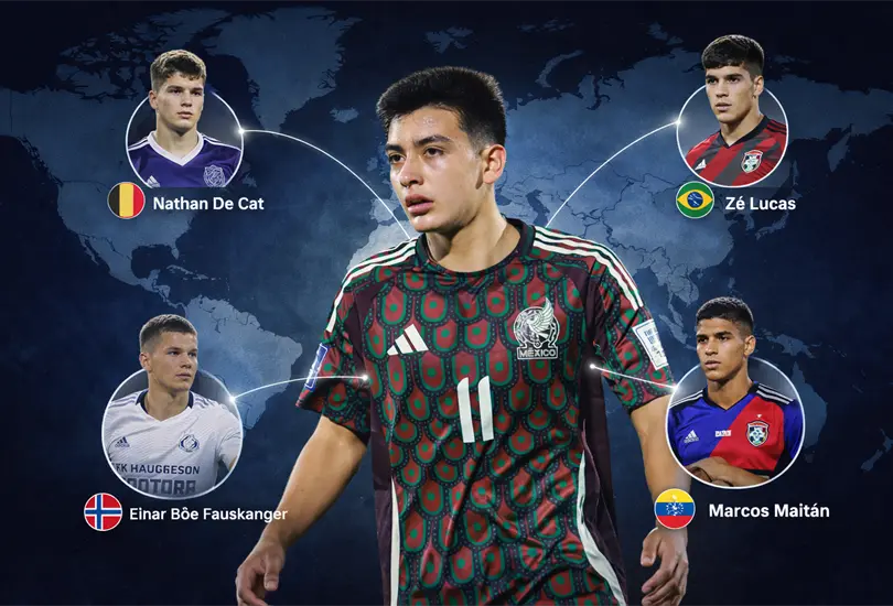 Gilberto Mora, el tercer futbolista de 17 años con más minutos de juego Gilberto Mora, el tercer futbolista de 17 años con más minutos de juego