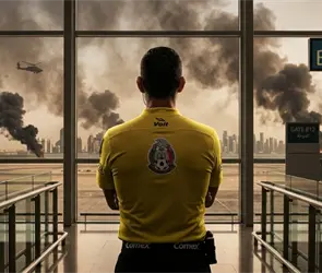 &Aacute;rbitro mexicano atrapado en Qatar por conflicto en Medio Oriente