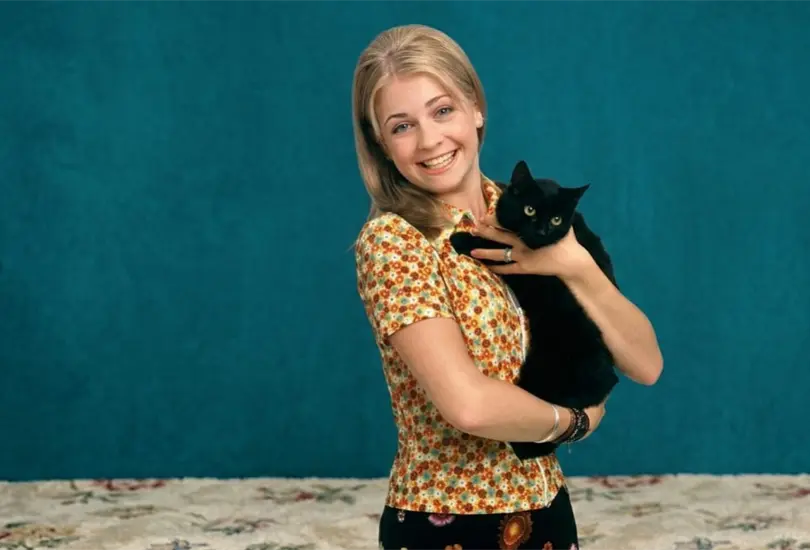 Melissa Joan Hart, protagonista de Sabrina, la bruja adolescente.