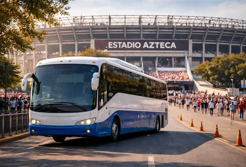 Sin estacionamiento en el Azteca: autobuses te llevarán al Estadio Sin estacionamiento en el Azteca: autobuses te llevarán al Estadio