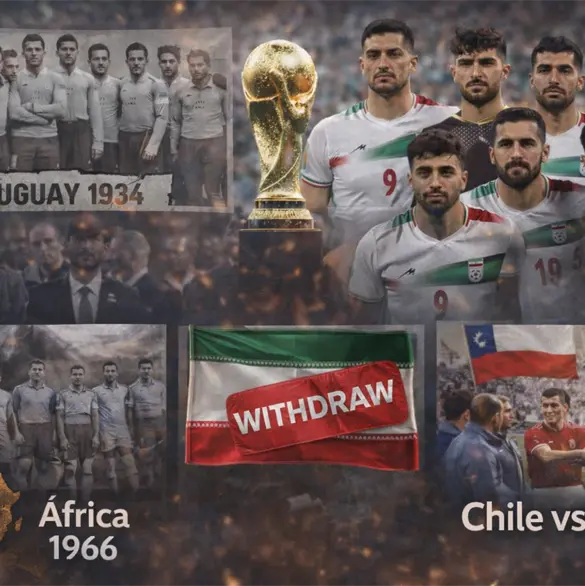 Irán no sería el primero: La historia de las renuncias en los Mundiales Irán no sería el primero: La historia de las renuncias en los Mundiales