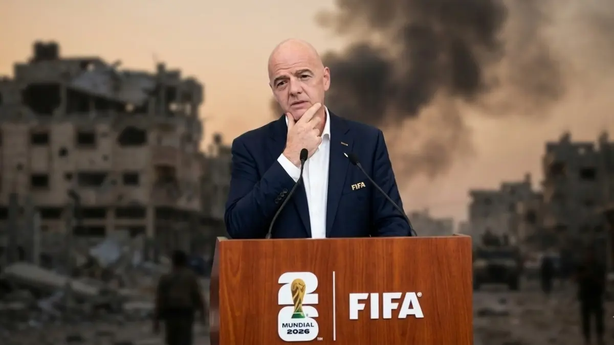  El conflicto en Medio Oriente es un dolor de cabeza para FIFA 