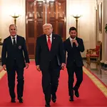 Las fotos de Messi en la Casa Blanca