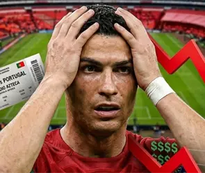 Cristiano Ronaldo se aleja y se desploman los precios del M&eacute;xico vs Portugal