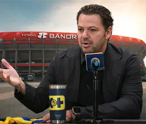 Santiago Ba&ntilde;os dice estar impactado con la remodelaci&oacute;n del Azteca