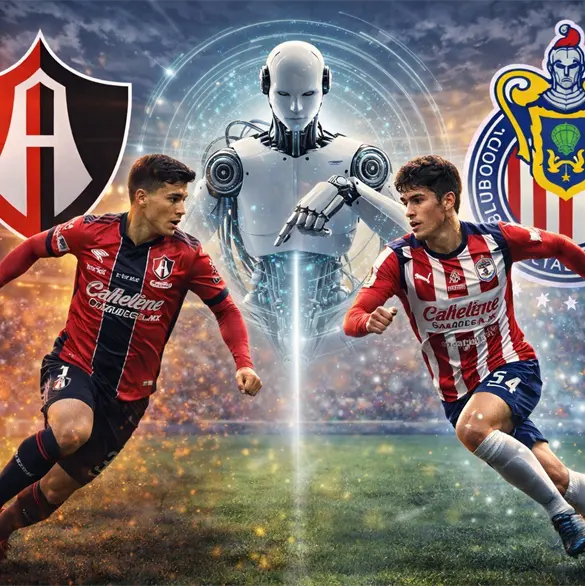 &iexcl;Cl&aacute;sico Tapat&iacute;o! La IA proyecta m&aacute;xima tensi&oacute;n entre Chivas y Atlas