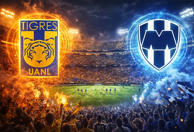 Tigres y Monterrey se enfrentan en el Universitario, con transmisi&oacute;n EN VIVO por Azteca 7. ? 