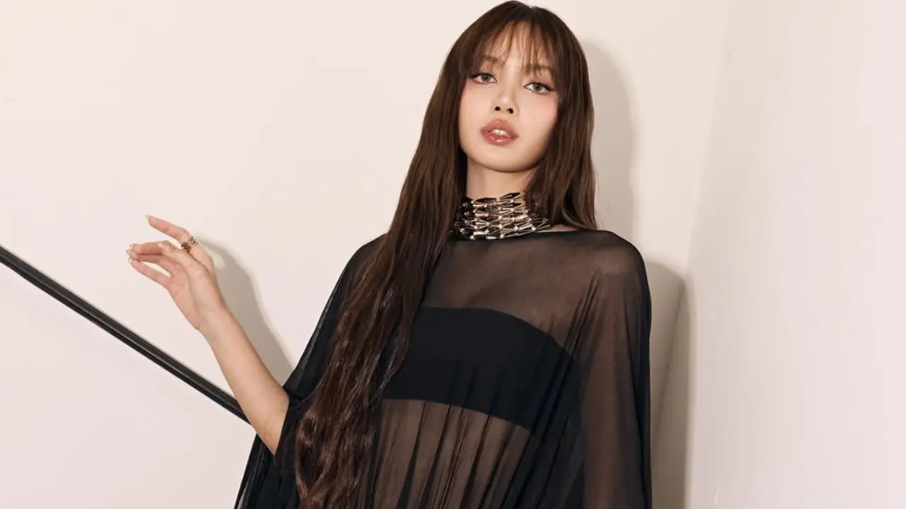  Lisa, integrante de BLACKPINK, visitó a Punch, el mono que se volvió viral. 