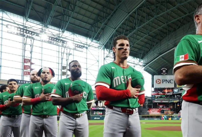 M&eacute;xico vs ante Estados Unidos en el Cl&aacute;sico Mundial de Beisbol