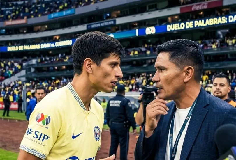 Damm se enfrasca con el Cantante