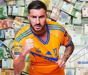 La camiseta de Gignac rompe r&eacute;cord en subasta tras el Cl&aacute;sico Regio 142