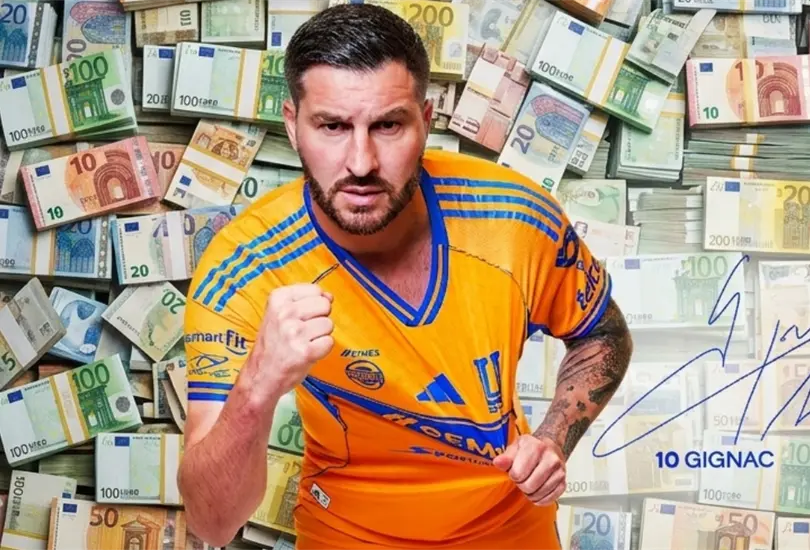 La &uacute;ltima playera de Gignac en un Cl&aacute;sico Regio se subasta en internet