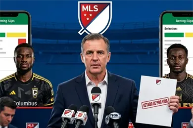 Mano dura, hist&oacute;rico castigo de la MLS a jugadores involucrados en apuestas
