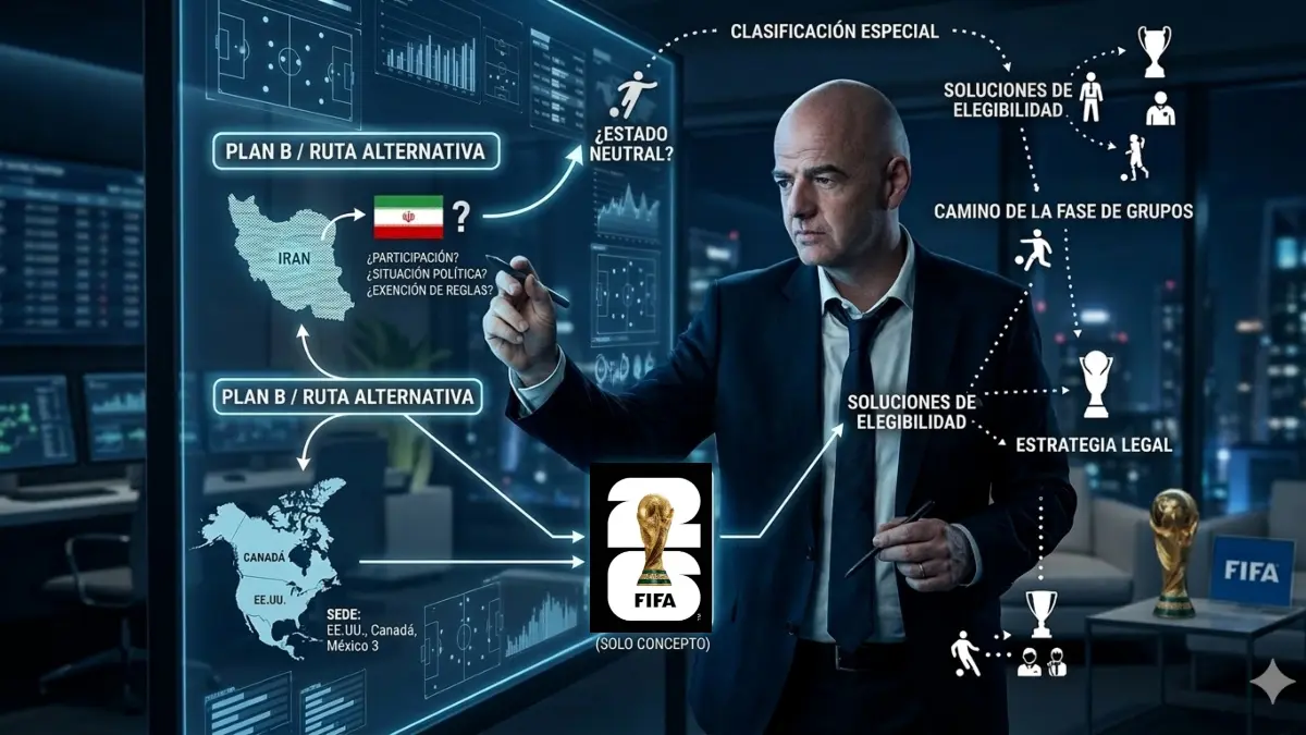  Irán no se ha bajado oficialmente del Mundial 2026 y se siguen evaluando opciones 