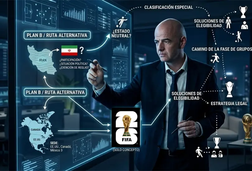 Ir&aacute;n no se ha bajado oficialmente del Mundial 2026 y se siguen evaluando opciones