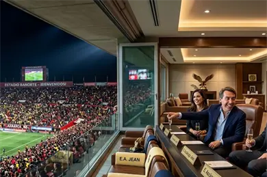 &iquest;En obra negra? Las lamentables im&aacute;genes del palco de Azc&aacute;rraga