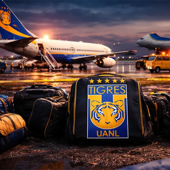 Tigres varado: retraso a&eacute;reo por visita de Trump