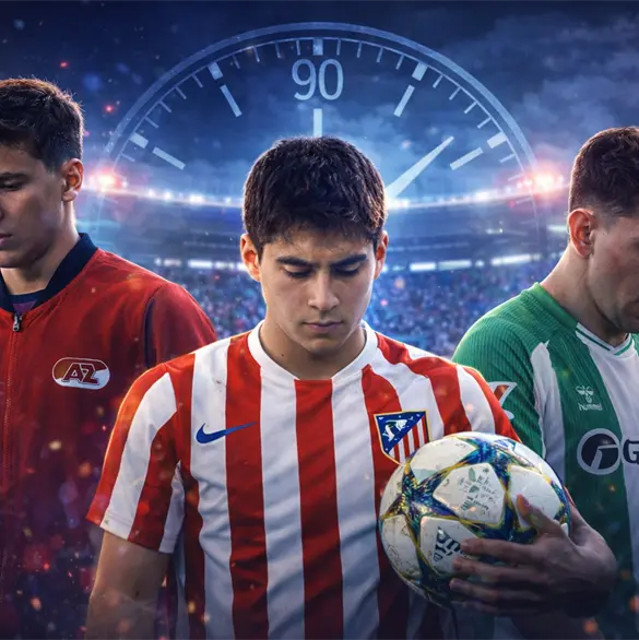 Fidalgo y Ch&aacute;vez pierden minutos en Europa: alarmas rumbo al Mundial