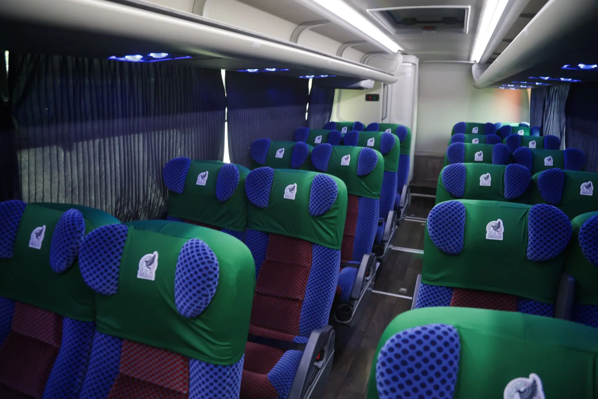 Interiores del autob