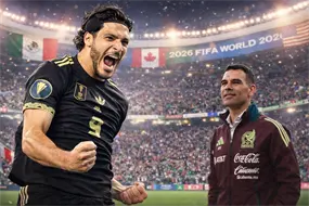 Rafa M&aacute;rquez conf&iacute;a que Jim&eacute;nez anotar&aacute; su primer gol en el Mundial