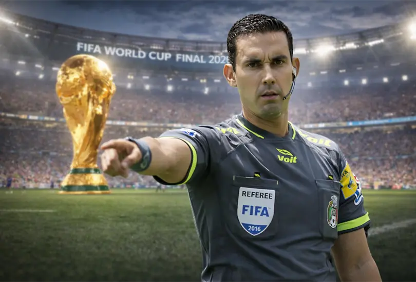 César Arturo Ramos podría dirigir la final del Mundial 2026 César Arturo Ramos podría dirigir la final del Mundial 2026
