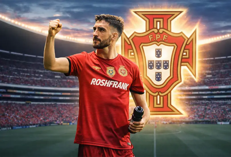 El delantero escarlata podría debutar con la Selección lusa en Fecha FIFA. El delantero escarlata podría debutar con la Selección lusa en Fecha FIFA.