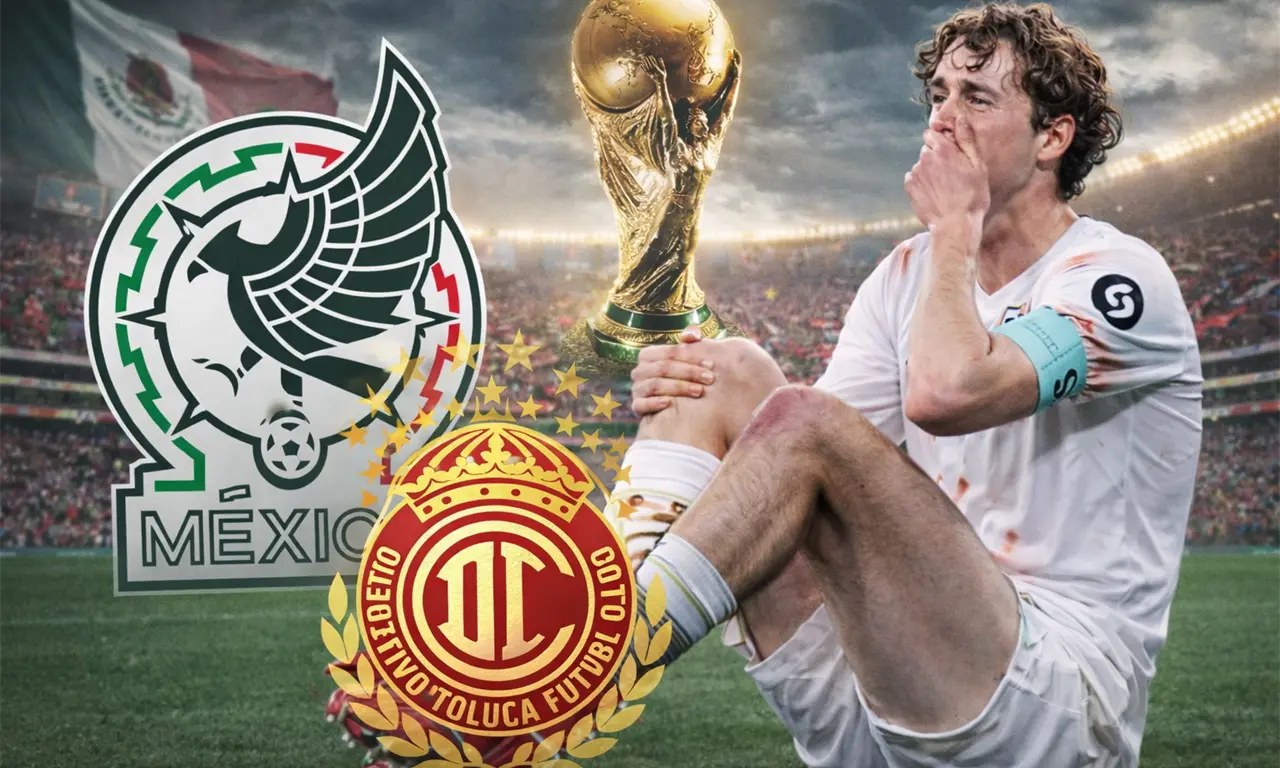  México se queda sin uno de sus talentos jóvenes en plena Copa del Mundo. 