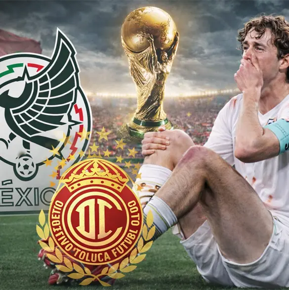 Toluca confirma lesión de Marcel Ruiz; no estará en la Copa del Mundo Toluca confirma lesión de Marcel Ruiz; no estará en la Copa del Mundo