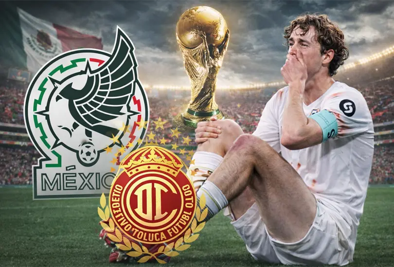 México se queda sin uno de sus talentos jóvenes en plena Copa del Mundo. México se queda sin uno de sus talentos jóvenes en plena Copa del Mundo.