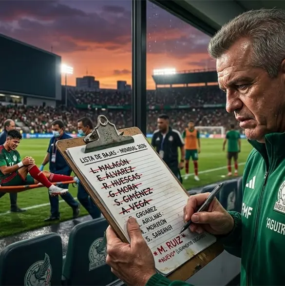 Paren la masacre, otro a la lista de lesionados de la Selecci&oacute;n Mexicana