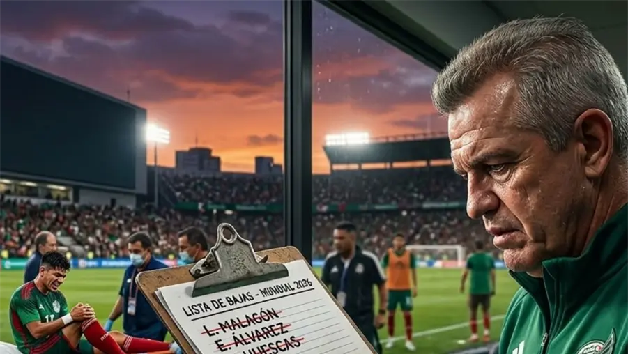 Paren la masacre, otro a la lista de lesionados de la Selecci&oacute;n Mexicana