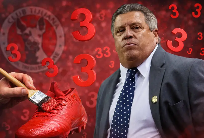 Herrera confirma la loca obsesión de Xolos por el rojo y el número 3 Herrera confirma la loca obsesión de Xolos por el rojo y el número 3