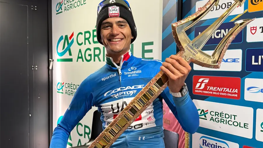 Isaac Del Toro conquista la Tirreno Adri&aacute;tico y hace historia para M&eacute;xico