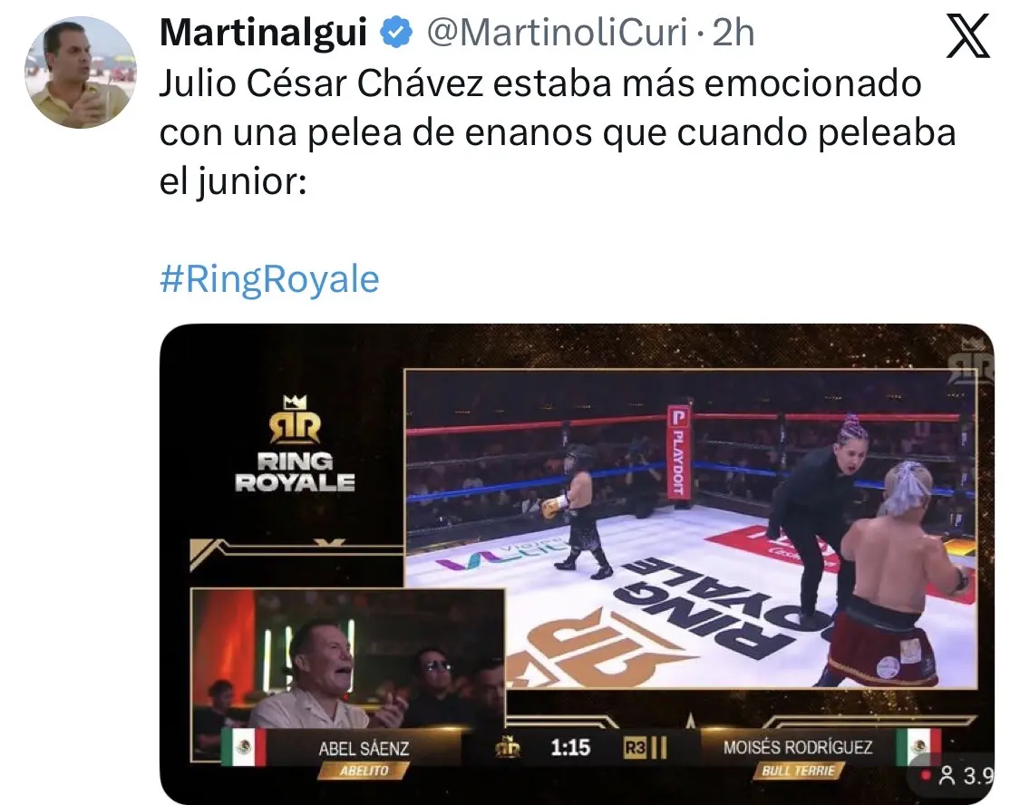 El campe&oacute;n muy eno