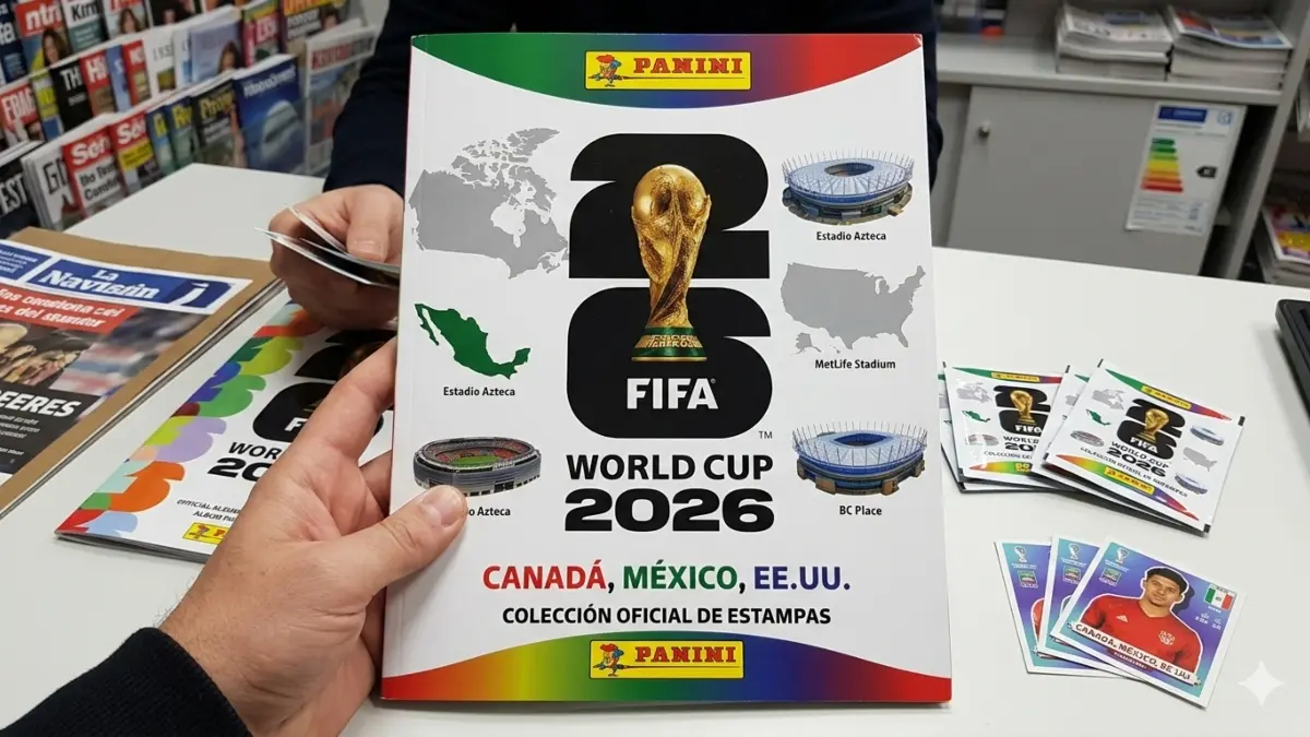  El álbum Panini del Mundial 2026 está a la vuelta de la esquina 
