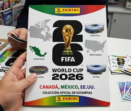 Panini anuncia el inicio de preventa del &aacute;lbum del Mundial 2026
