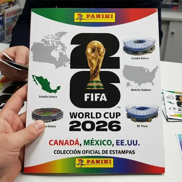 Panini anuncia el inicio de preventa del álbum del Mundial 2026 Panini anuncia el inicio de preventa del álbum del Mundial 2026