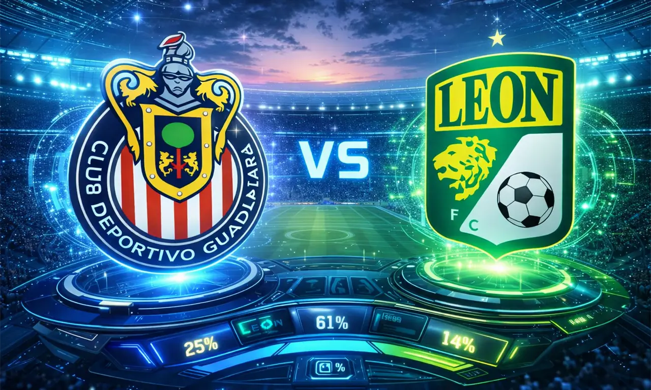  El Akron se prepara para una noche decisiva con Chivas y León bajo la lupa de la inteligencia artificial. 