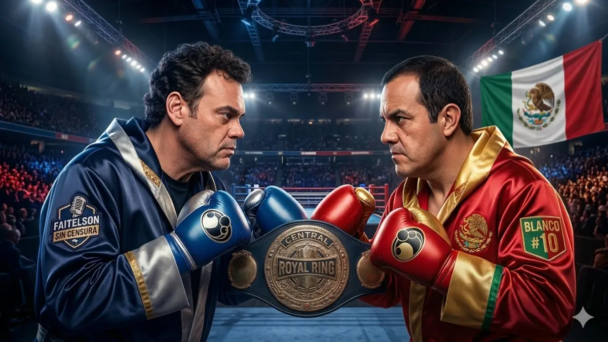  David Faitelson aceptó subirse al ring con Cuauhtémoc Blanco 