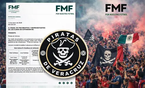 Oficio de la FMF confirma a Piratas en la temporada 2026–2027