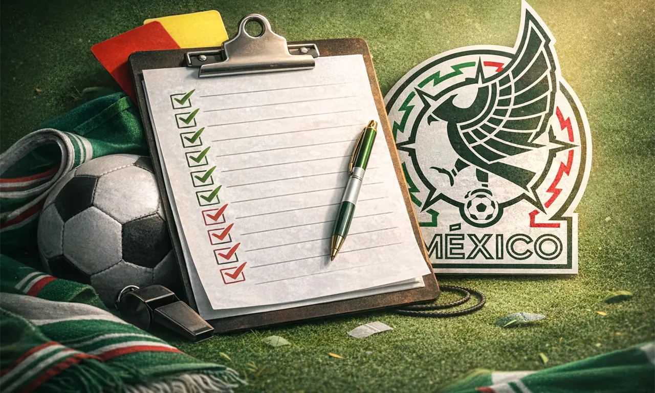  México revela sus convocados para enfrentar a Bélgica y Portugal. 
