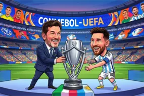 Conmebol proclama a Argentina campeona de la Finalissima