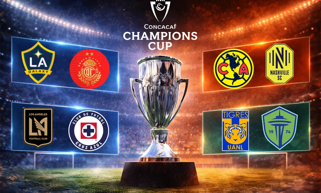  La Concachampions 2026 define su fase con cuatro duelos directos entre Liga MX y MLS. 