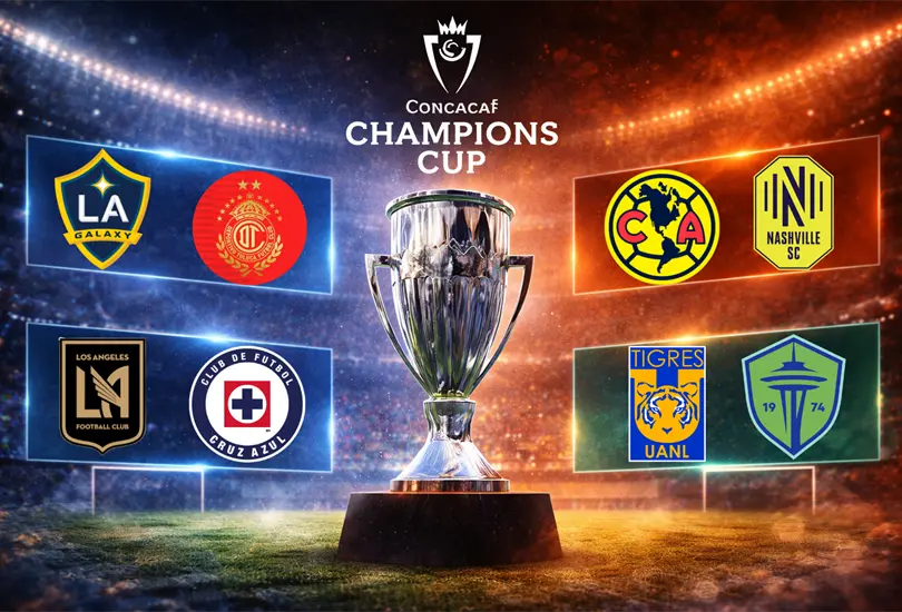La Concachampions 2026 define su fase con cuatro duelos directos entre Liga MX y MLS.